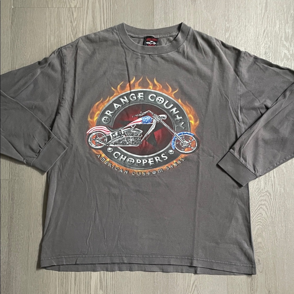 Vintage orange county Choppers long sleeve shirt